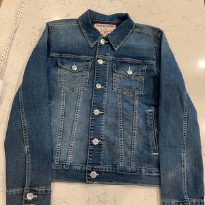 Men’s True Religion Small Denim Trucker Jacket - NWT